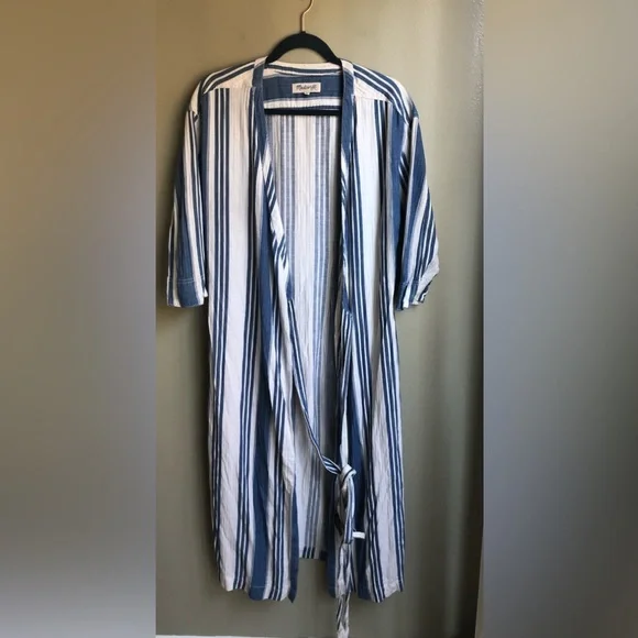 Madewell | Dresses | Madewell Wrap Midi Dress Linn Stripe Cotton Linen Size Xxs | Poshmark Madewell | Dresses | Madewell Wrap Midi Dress Linn Stripe Cotton Linen Size Xxs | Poshmark